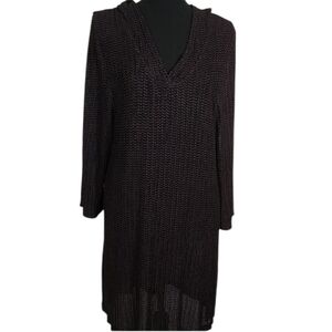 RENDEZ-VOUS SWIM HOODED COVER-UP